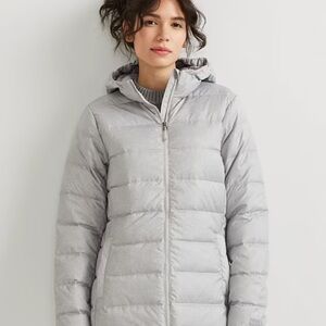 Eddie Bauer Women's Gray Puffer Jacket